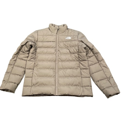 #ad NWT North Face Men#x27;s M Aconcagua 3 Jacket Falcon Brown Down Puffer Coat $160.00