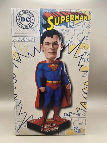 NECA (Flying) Superman 8” Head Knockers (Bobble Head) DC Comics Action Figure