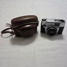 Agfa Silette I 35mm Film Camera w/ Case For Parts Or Repair - Untested