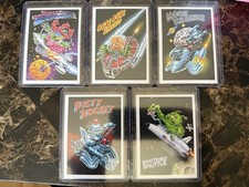 2023 Garbage Pail Kids Intergoolactic Mayhem Kosmic Krashers Complete Set of 5