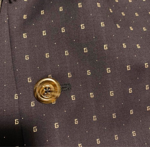 Gucci Straight Fit G Dot Wool Single Breasted Suit 46 - Picture 8 of 10