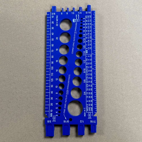 2Pc Bolt Thread Checker Bolt Size and Thread Bolt Thread Measure Bolt1222 - Bild 2 von 8