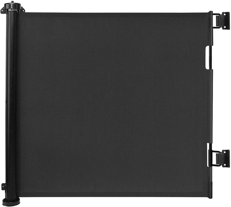 Convenient Wall-Mounted Retractable Baby & Pet Gate 150x86CM - Easy Install - Image 3 of 4