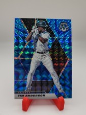 2021 Panini Prizm Mosaic Tim Anderson #20 Reactive BLUE Chicago White Sox