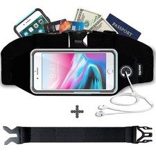 Fanny pack, Running Belt, Waist Bag Women  Men for iPhone 13 12 11 Pro Max/X...