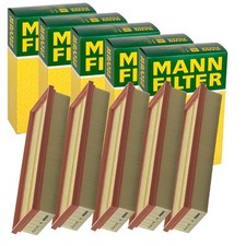 5X MANN-FILTER C 3173 FILTRO DE AIRE 5 PIEZAS!