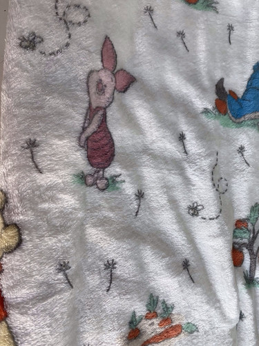 Disney Winnie The Pooh Classic Eeyore Tigger Piglet Throw Blanket 50”x70” NEW - Picture 14 of 18