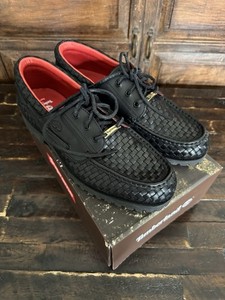 靴 Timbarland 3eye black Timberland x Madness HK Mens 3 Eye Classic Suede Boat Shoe
