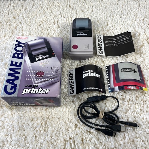 Imprimante Nintendo Gameboy MGB-007 complète en boite + câble OEM fonctionne