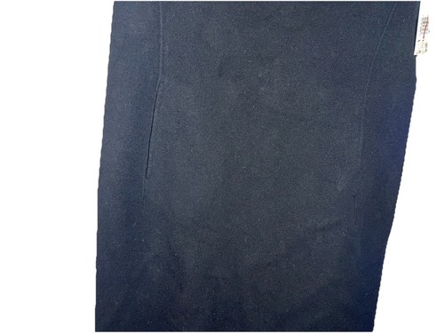 Donna Karan New York Black Label Dress Size US 14 Wool Black Long p397012ka - Picture 15 of 15