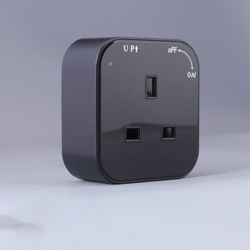 Track Socket Removable Outlet Adapter PC 13A Socket Square With Light Indicator - Picture 20 of 22
