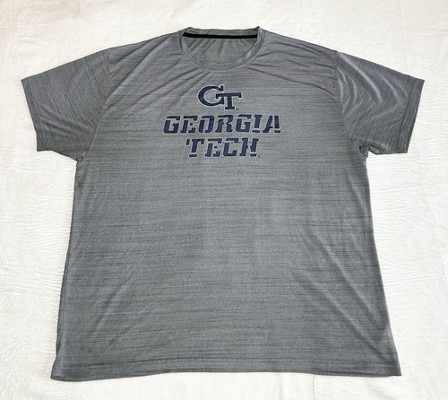 Russell Athletic Herren Graphit Georgia Tech Kurzarm Performance Shirt, 3XL