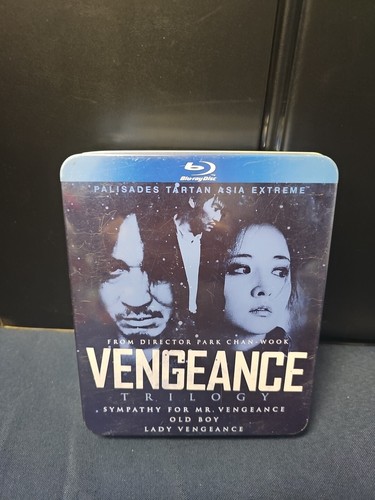 Vengeance Trilogy (Blu-ray METAL CASE Best Buy Exclusive) OLDBOY RARE OOP - Foto 2 di 19