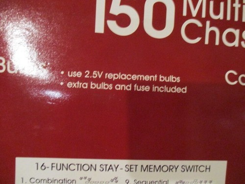 EAST WEST DIST 150 Multi Chaser Light Set 16 Functions Professional Series Plus - Picture 9 of 13