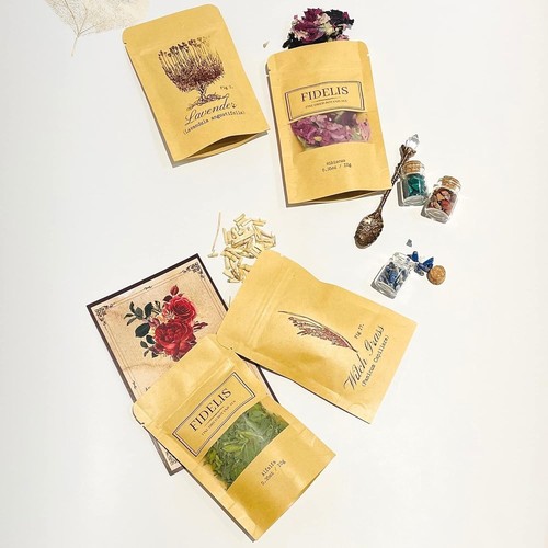 Hexenzubehör Kräuter für Zauber und Premium fein getrocknete botanische Fidelis - Bild 2 von 8