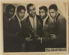 The Heartbeats - Authentic Promo Photo - 6.5x5 - R&B Doo-Wop