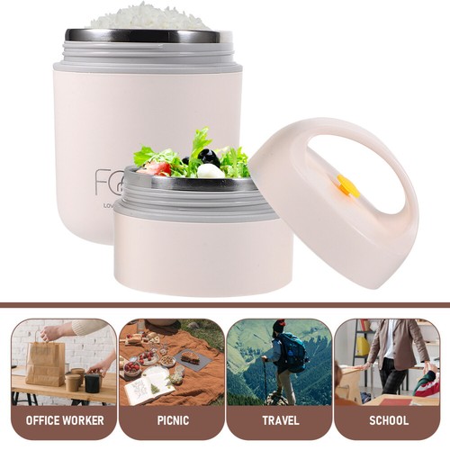 Thermal Lunch Box Insulation Soup Holder Stainless Steel Container - 第 10/12 張圖片
