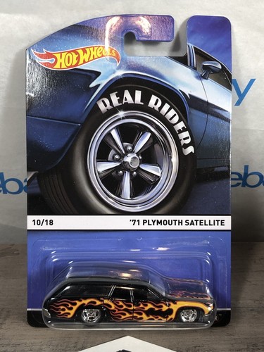 '71 Plymouth Satellite * Hot Wheels Heritage Real Riders Series - Picture 2 of 9