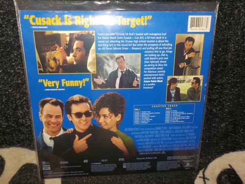 Grosse Pointe Blank Widescreen Laserdisc LD John Cusack Free Ship $50 - Picture 2 of 2