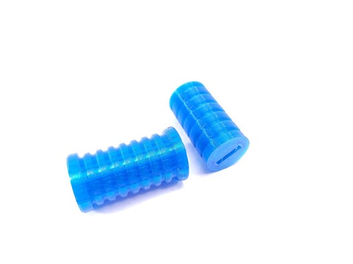 Simson S51 S70 SR50 Motordeckel Schrauben Kickstarter Schalthebel Gummis Blau - Bild 5 von 5