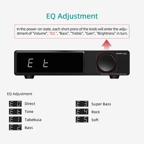 Amplificatore di potenza digitale SMSL PA40 Infineon MA5332 amplificatore chip classe D amp - Foto 7 di 11