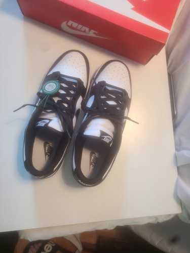 Size 11.5 - Nike Dunk Low Retro White/Black Panda (2021) - Picture 4 of 7