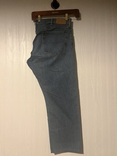 VTG Polo Ralph Lauren Jeans Mens Hampton Straight Blue Denim 38x30 165/98C - Picture 6 of 24