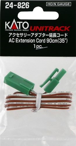Kato - #24-826 Unitrack AC Extension Cord 90 cm 35" - HO/N Scale Train - Picture 3 of 3