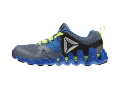 Reebok Big Kid's Zig Big N  Fast Fire Shoes - US:10.5, Dust/Silver, J3(B573T)