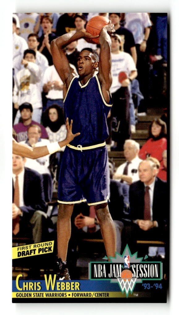 1993-94 Fleer NBA Jam Session - Chris Webber #75 TS1