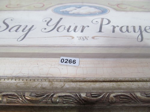 RELIGIOUS ART 18 x 11 Inches Say Your Prayers - Picture 5 of 5