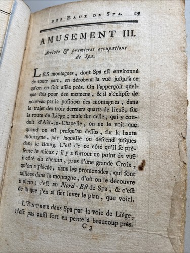 1763 - Nouveaux Amusemens Des Eaux De Spa - JP De Limbourg - Photo 7/20