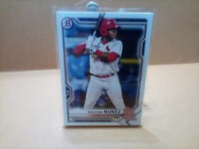 2021 Bowan Draft Rookie Prospect Bulk Lot of 21 MALCOM NUNEZ