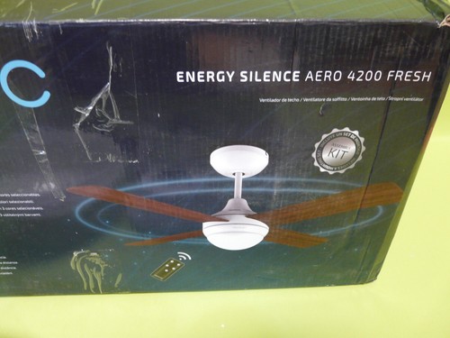 Cecotec EnergySilence Aero 4200 Fresh Ventilador de Techo + Mando a Distancia Luz LED - Imagen 2 de 6
