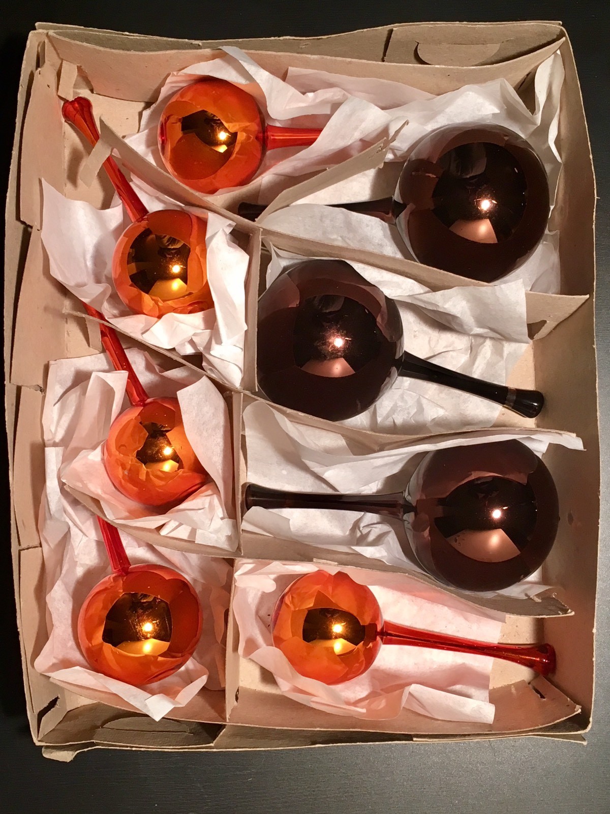 Rare Rare Rare Vintage glass Christmas Tree Decorations Vintage 70s 80s Addobbi Natale 93ebfb Rare Rare Rare Vintage glass Christmas Tree Decorations Vintage 70s 80s Addobbi Natale 93ebfb
