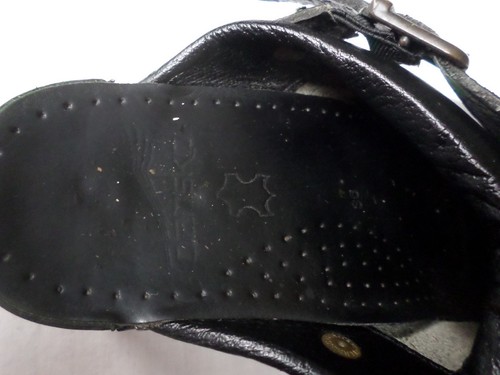 Vintage Dansko Clogs Size US 5.5-6 Euro 36 Shoe Slingback Professional Black Ger - Picture 4 of 12