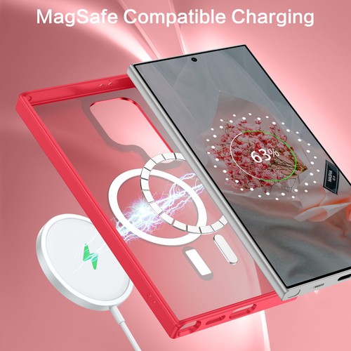 For Samsung Galaxy S22/S23/24/25 Ultra/Plus A15 Magsafe Magnetic Shockproof Case - Picture 484 of 592