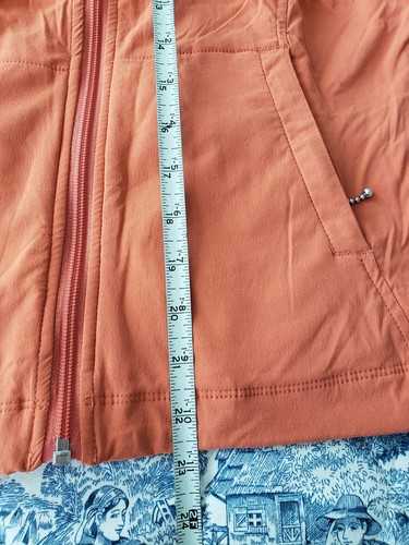 LUCY Travel Ready Orange Vest Fleece Lined Size S - Picture 6 of 9