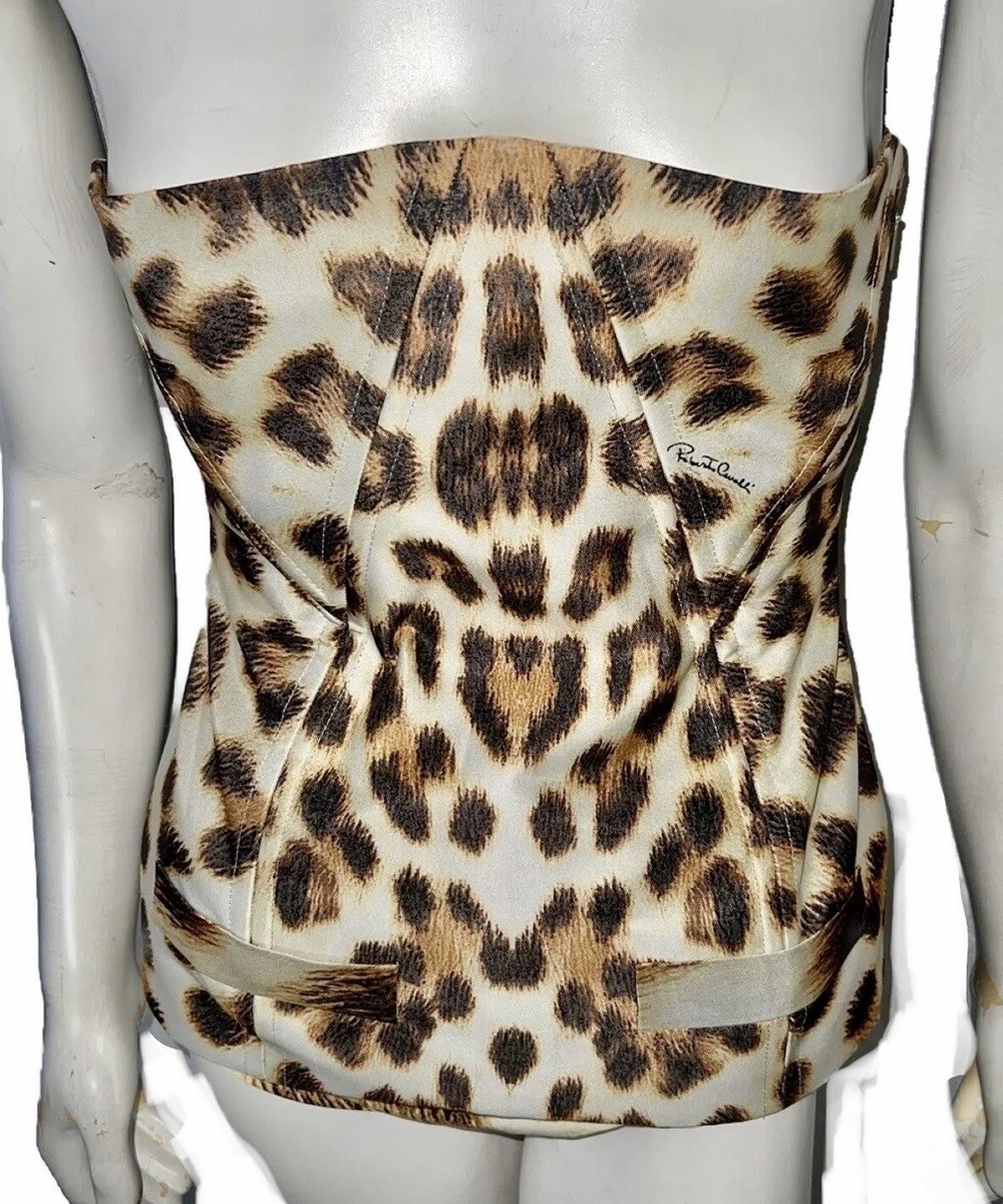 Vintage NWT ROBERTO CAVALLI Spring/Summer 2007 Leopard