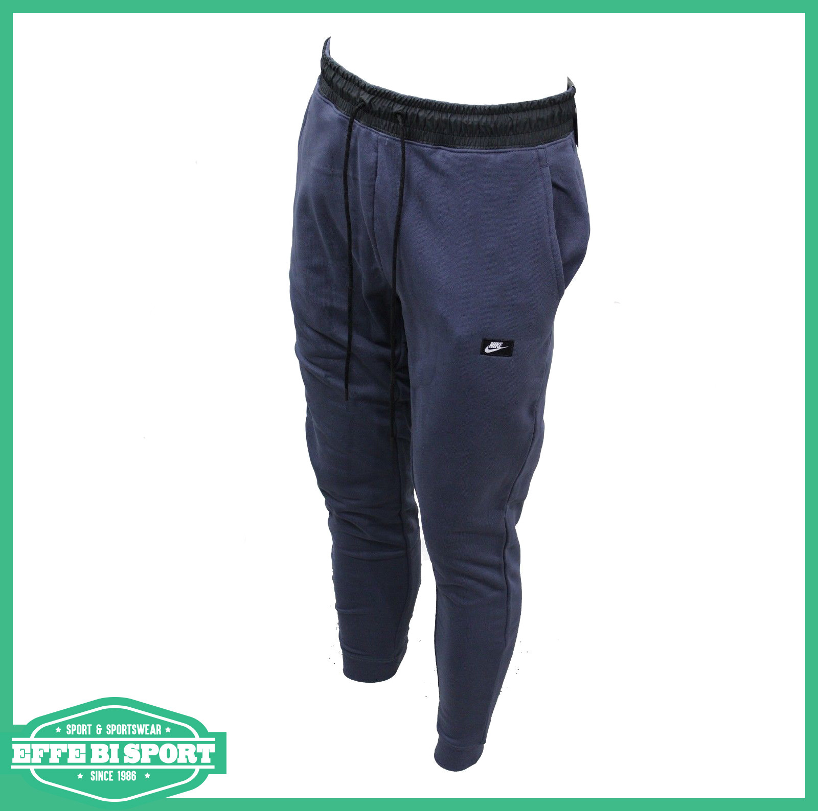 Pantalone lungo di tuta da uomo blu Nike Modern casual moda sport palestra molla Pantalone lungo di tuta da uomo blu Nike Modern casual moda sport palestra molla