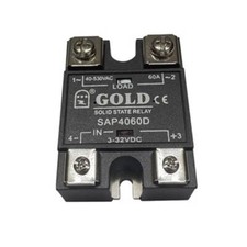 1PC New For GOLD Solid state relay SAP4060D 60A 3-32VDC 40-530VAC
