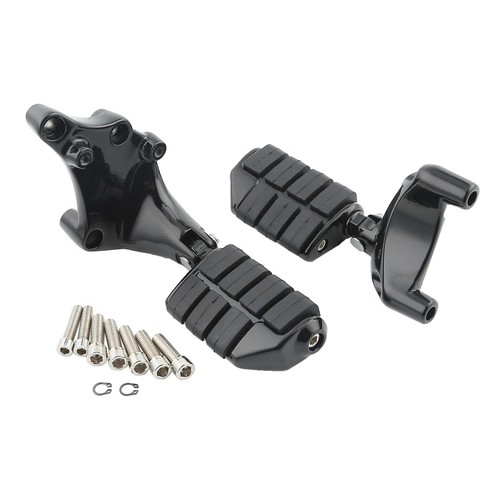 Foot Pegs Mounting Bracket Fit For Harley Sportster XL1200 XL883 2014-2022 Black - Picture 2 of 11