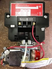 SQUARE D 110  /120 Mechanically Held Lighting Contactor 3P/100A 8903SQO11V02 New