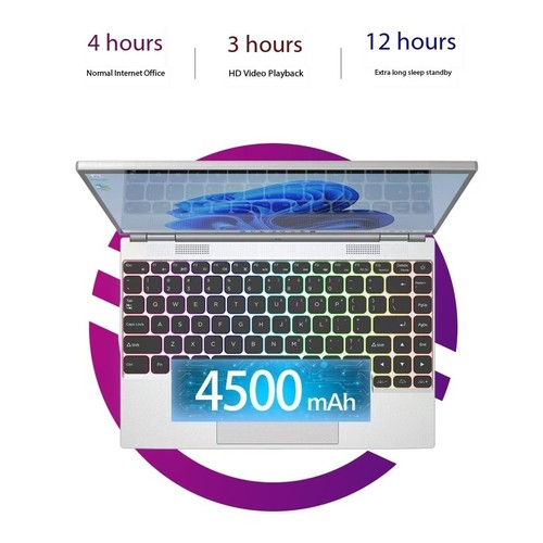 14" 2-in-1 touchscreen laptop SSD hard disk keyboard Intel graphics card - Picture 12 of 21