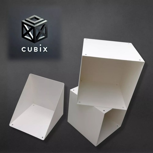 MOBILE COMPONIBILE MODERNO, CubiX, Box Porta Vinili, Pensile salotto, Libreria - Foto 25 di 31