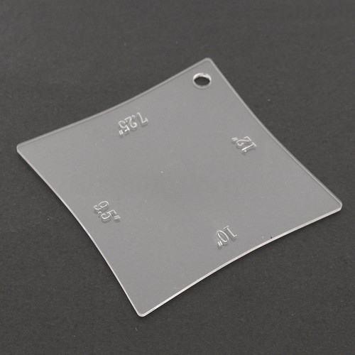 2pcs Guitar Neck Fretboard Nut Radius Gauge Luthier Radian Measuring Ruler Tool - Picture 6 of 6