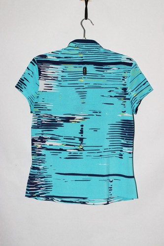 Jamie Sadock Golf Short Sleeve Polo Shirt Top Blue size S - Picture 3 of 5