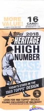 2018 Topps Heritage High Number Baseball JUMBO FAT Pack-OHTANI/ACUNA RC Year!