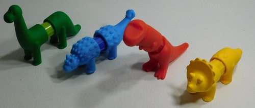 SMARTMAX Magnetic Farm Animals Dinosaurs - Lot of 11 - Read - Picture 3 of 6