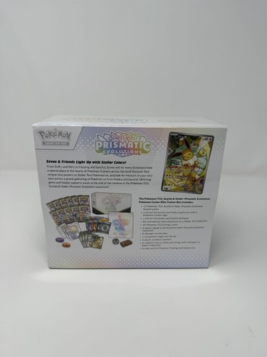 Prismatic Evolutions Pokemon Center Exclusive ETB Elite Trainer Box - KOSTENLOSER VERSAND - Bild 2 von 5